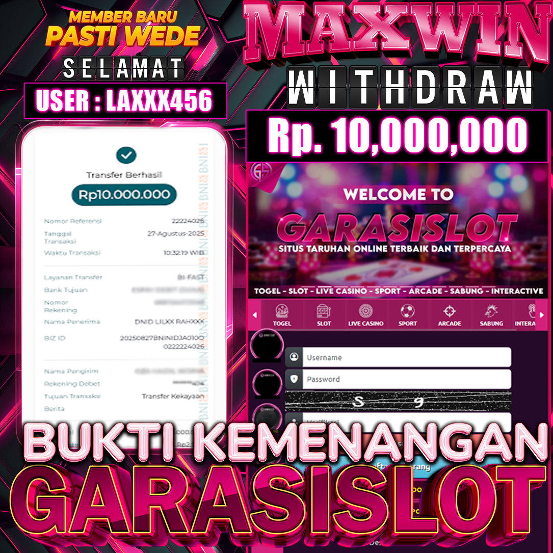 BUKTI KEMENANGAN SLOT Gates of Olympus 1000