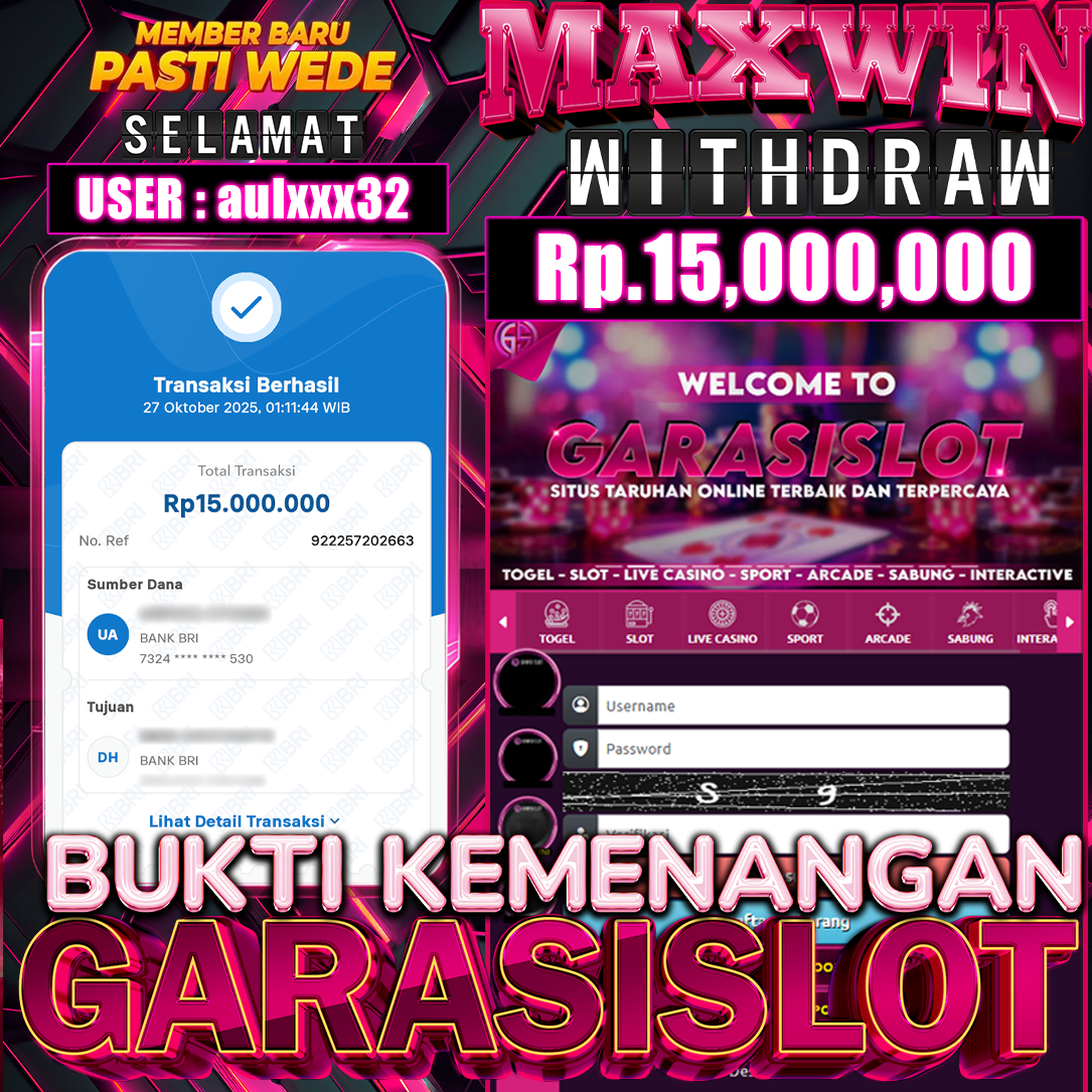 GARASISLOT Bukti kemenangan Mahjong Wins 3 - Black Scatter