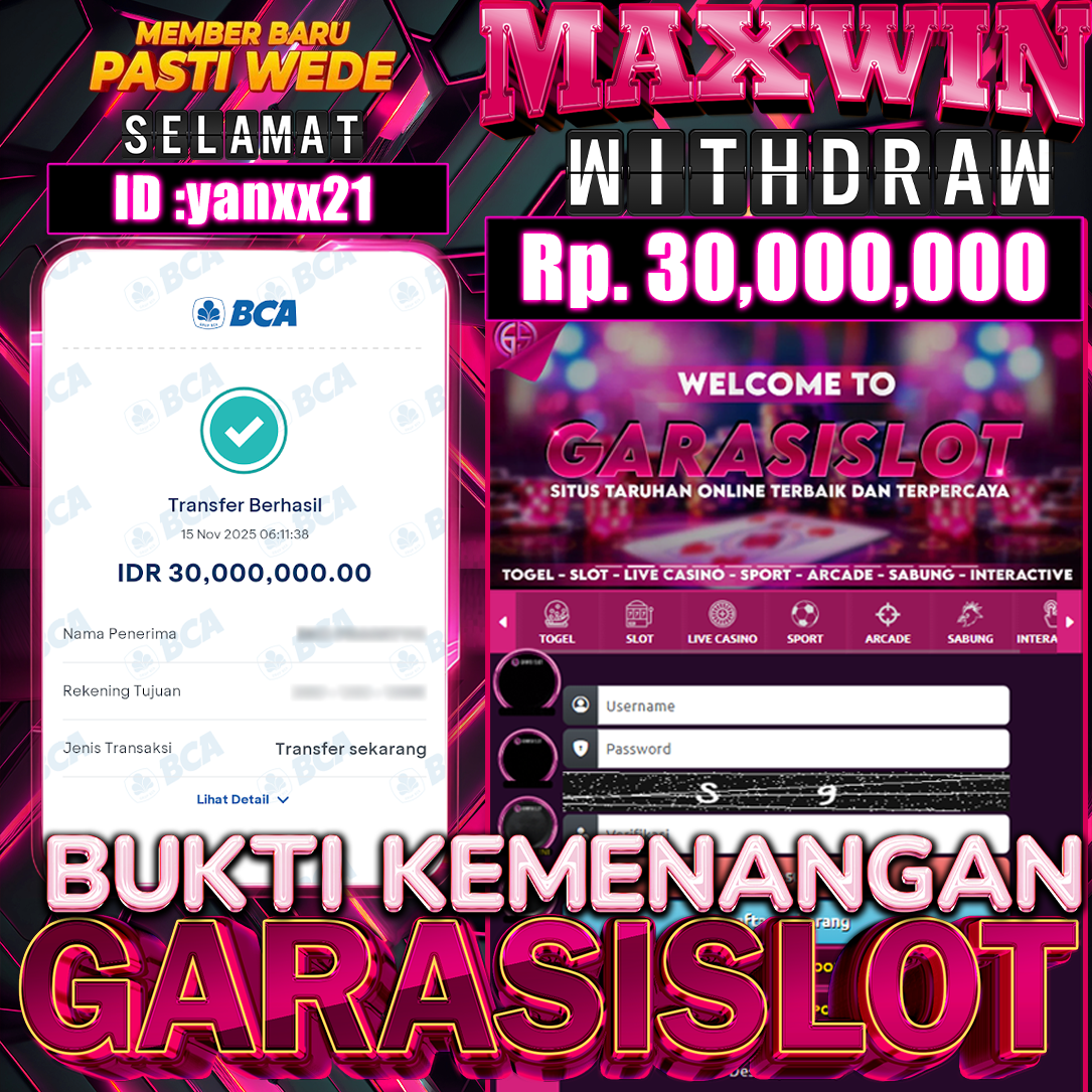 GARASISLOT Bukti kemenangan Skylight Wonders