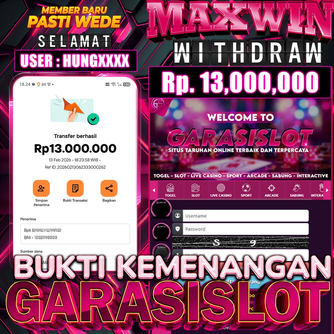 GARASISLOT Bukti Kemenangan Fire Stampede Ultimate