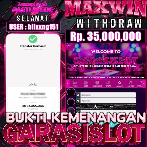 GARASISLOT Bukti kemenangan Gates of Olympus