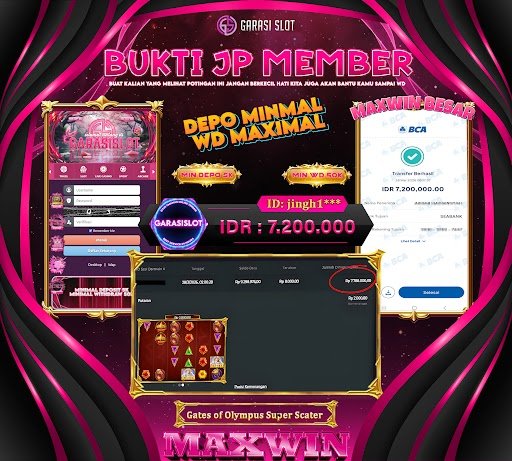 GARASISLOT Bukti kemenangan Gates Olympus Super Scatter