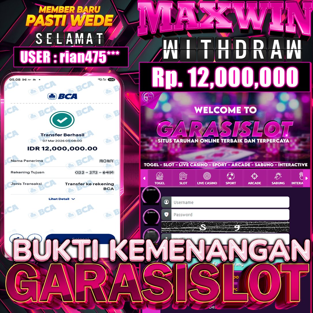 GARASISLOT Bukti Kemenangan Sweet Bonanza Xmas