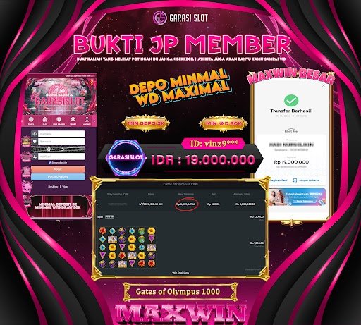 GARASISLOT Bukti Kemenangan Gates of Olympus 1000