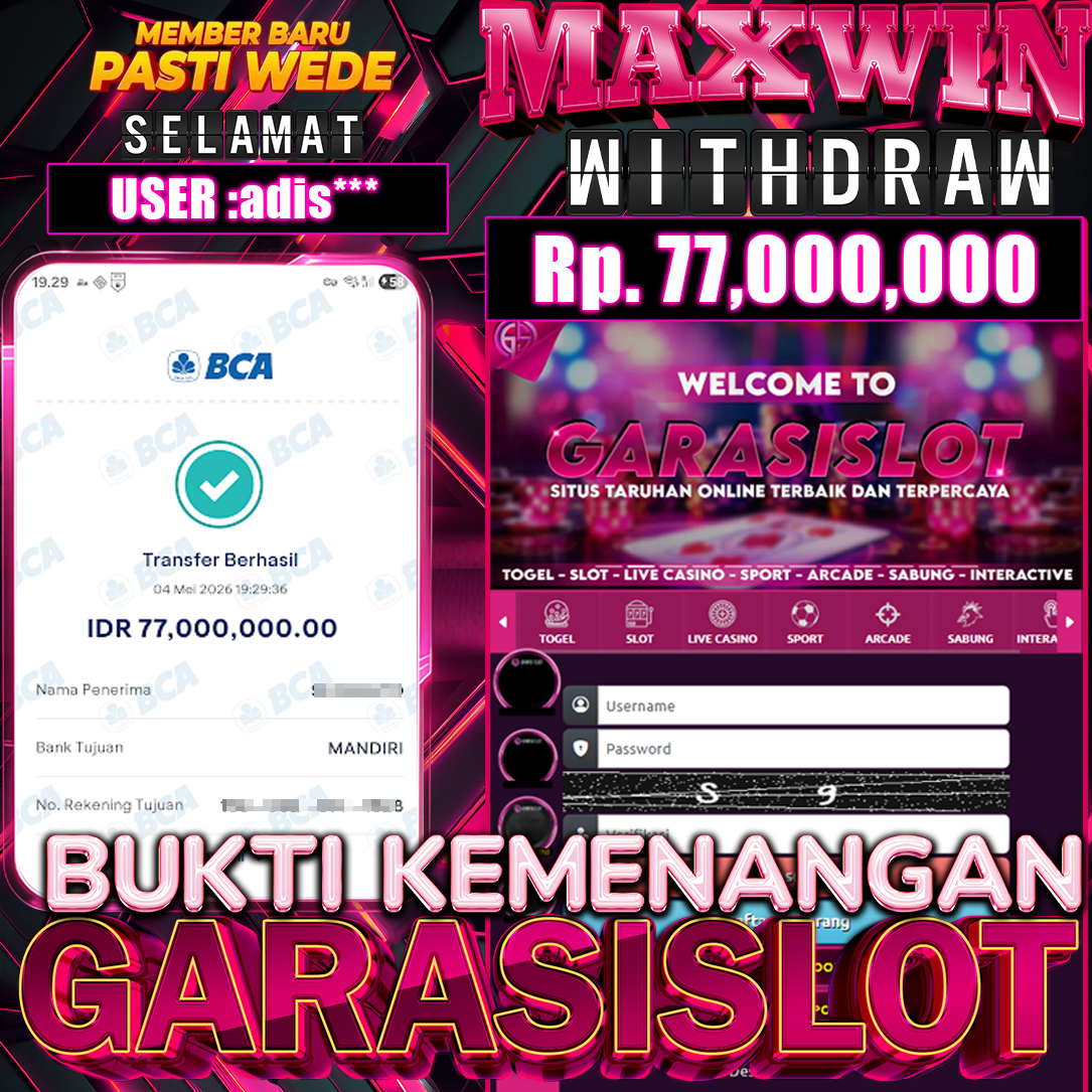 GARASISLOT Bukti Kemenangan Bonanza Gold